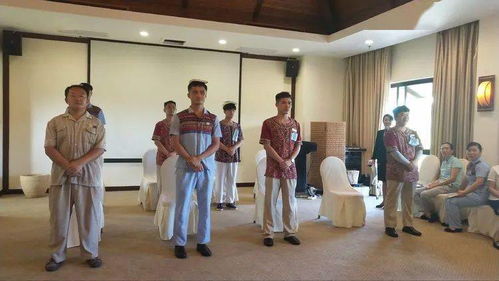 三亞亞龍灣五號度假別墅酒店工會開展服務禮儀強化實訓，以專業攝制提升服務品質